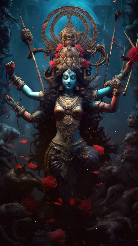 naked kali|Goddess Kali: The Transcendent Deity — Google Arts & Culture.